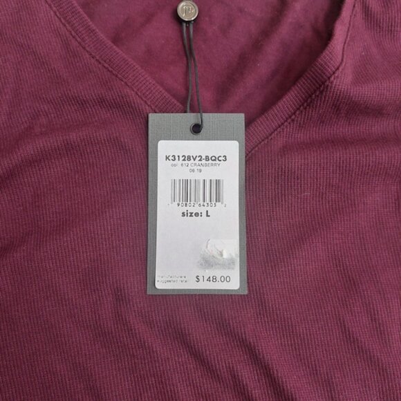 John Vavartos MAROON t shirt Men's L with TAG - Picture 2 of 2